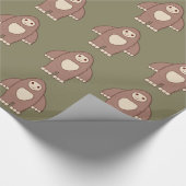 Baby Bigfoot Cadeaupapier (Hoek)