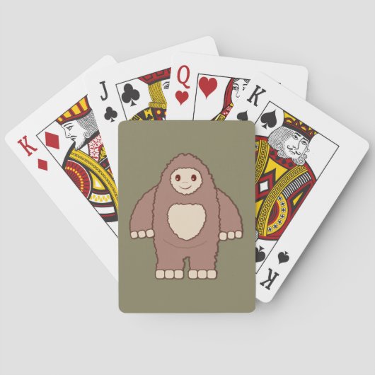 Baby Bigfoot Pokerkaarten (Achterkant)