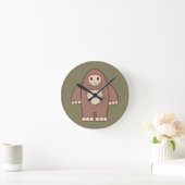 Baby Bigfoot Ronde Klok (Huis)