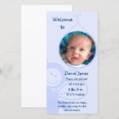 Baby bijen aankondiging (Voorkant / Achterkant)