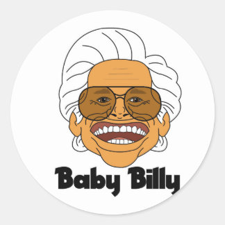 Baby Billy Ronde Sticker