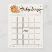 Baby Bingo Autumn Baby shower (Voorkant)