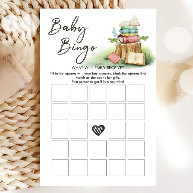 Baby Bingo  Baby shower Storybook Game (Creator heeft geüpload)