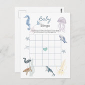BABY BINGO BRIEFKAART (Voorkant / Achterkant)