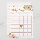 Baby Bingo Game Kaart (Voorkant / Achterkant)
