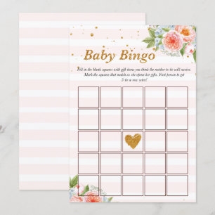 Baby Bingo Game Kaart