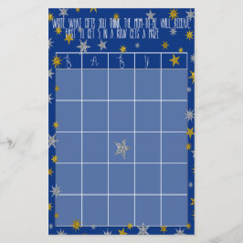 Baby Bingo Little Star Baby shower