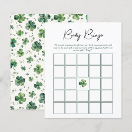 Baby Bingo Lucky Charm Baby shower Spel