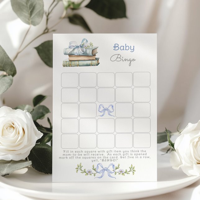Baby Bingo Nieuw Chapter Bow Books baby shower spe (Creator heeft geüpload)