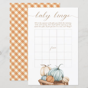 Baby Bingo - Rustic Autumn Herfst Baby shower