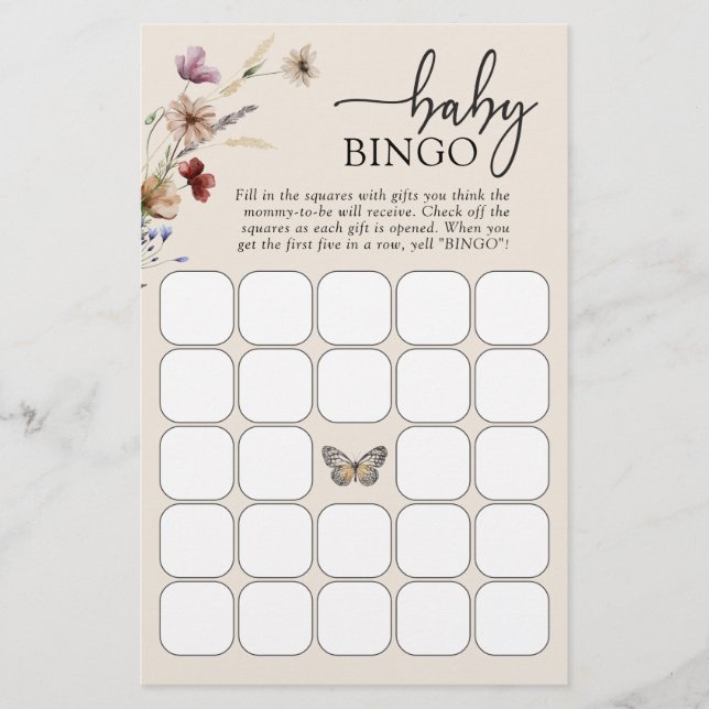 Baby Bingo Spel (Voorkant)