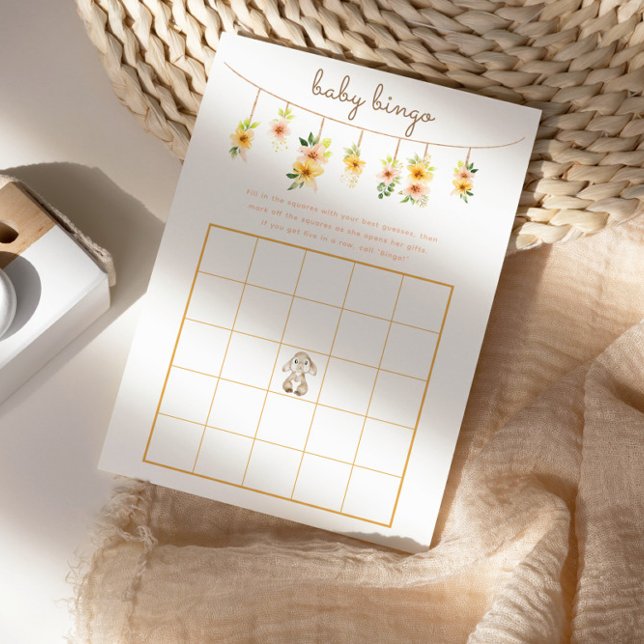 Baby Bingo Spel - Paashaas Baby shower (Creator heeft geüpload)