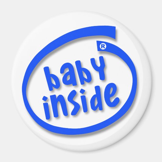 Baby Binnen Magneet (Voorkant)