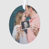 Baby Binnenkort beschikbaar - Gepersonaliseerde ke Ornament (voorkant)