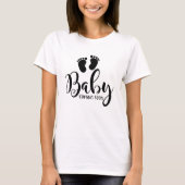 Baby Binnenkort beschikbaar T-shirt (Voorkant)
