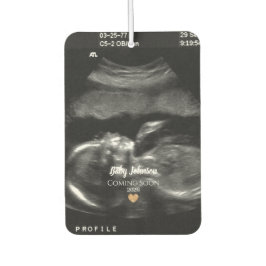 Baby Binnenkort verkrijgbaar Ultrasound Gold Heart Luchtverfrisser