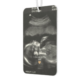 Baby Binnenkort verkrijgbaar Ultrasound Gold Heart Luchtverfrisser
