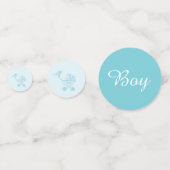 Baby Bird Baby Table Confetti (Achterkanten)