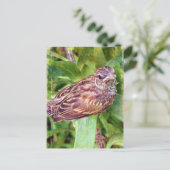 Baby Bird Briefkaart (Staand voorkant)