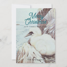 Baby bird feestdagenkaart