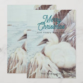 Baby bird feestdagenkaart (Voorkant / Achterkant)