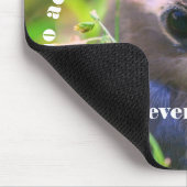 Baby Bird Kindness Quote Inspirerend Muismat (Hoek)