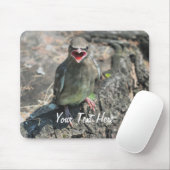 Baby Bird Natuur Fotografie Mousepad Muismat (Met muis)