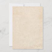 Baby Bird Shower-uitnodiging Kaart (Achterkant)