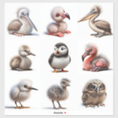 Baby Bird Sticker (Vel)