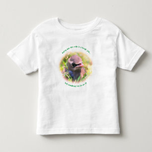 Baby Bird too Cute Funny Kinder Shirts