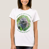 Baby Bird Way Too Cute T-shirt (Voorkant)