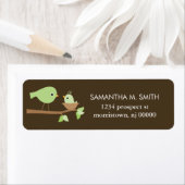 Baby Bird's Nest retouradreslabels Etiket (Insitu)