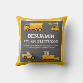 Baby Birmese stallen van graafmachine-pomp Kussen (Achterkant)