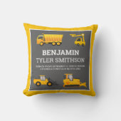 Baby Birmese stallen van graafmachine-pomp Kussen (Voorkant)