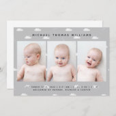 BABY BIRTH-AANKONDIGING (Voorkant / Achterkant)