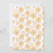 BABY BIRTH ANNOUNCEMENT Welkomstbloemen Baby (Achterkant)