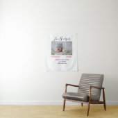 Baby birth stats add name place date keepsake memo wandkleed (In situ)