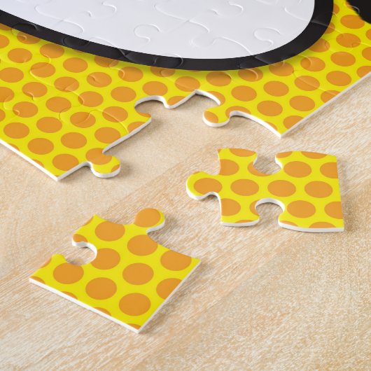 Baby Birth Stats Comic Book Pop Art Keepslag Legpuzzel (Zijkant)