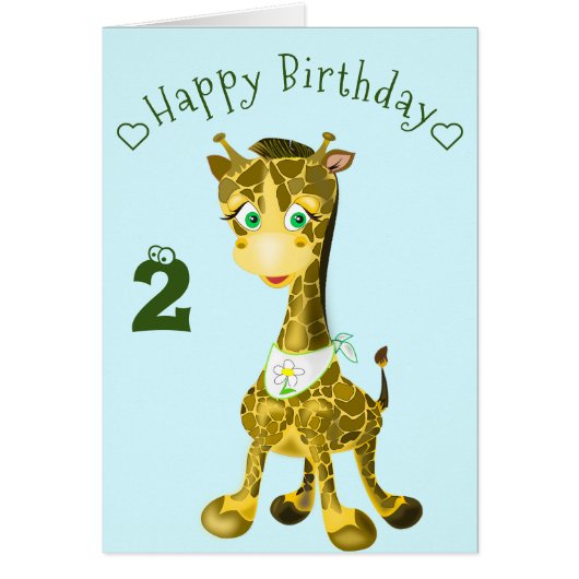 Baby Birthday Kaart Happy Baby - Jouw tekst (Voorkant)