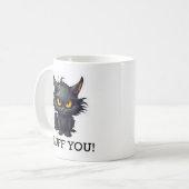 Baby Black Cat Design - Classic Mok (Voorkant links)