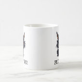 Baby Black Cat Design - Classic Mok (Center)