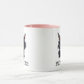 Baby Black Cat Design - Combo Mok (Midden)