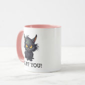 Baby Black Cat Design - Combo Mok (Voorkant links)