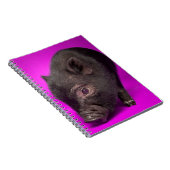 Baby Black Pig Notitieboek (Rechterzijde)