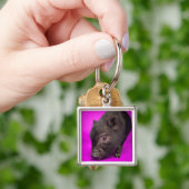 Baby Black Pig Sleutelhanger (Hand)
