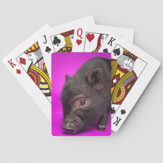 Baby Black Pig Speelkaarten (Achterkant)