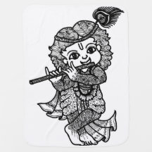 Baby Blanket Little Krishna
