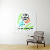 Baby Blanket Tapestry Wandkleed (In situ)