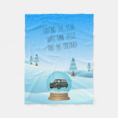 Baby blanket with Mini Cooper Fleece Deken (Voorkant)