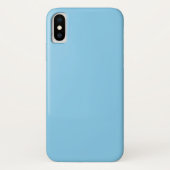 Baby blauw Case-Mate iPhone case (Achterkant)
